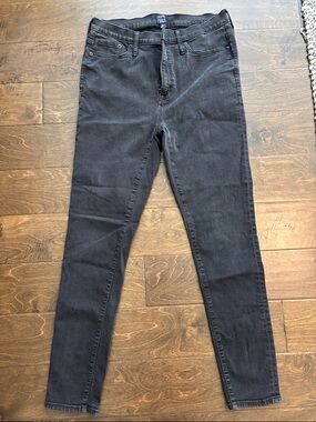 J. Crew Black Skinny Jeans